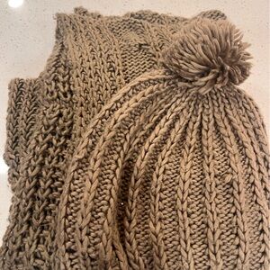 Cozy Knit Beanie and Scarf Set